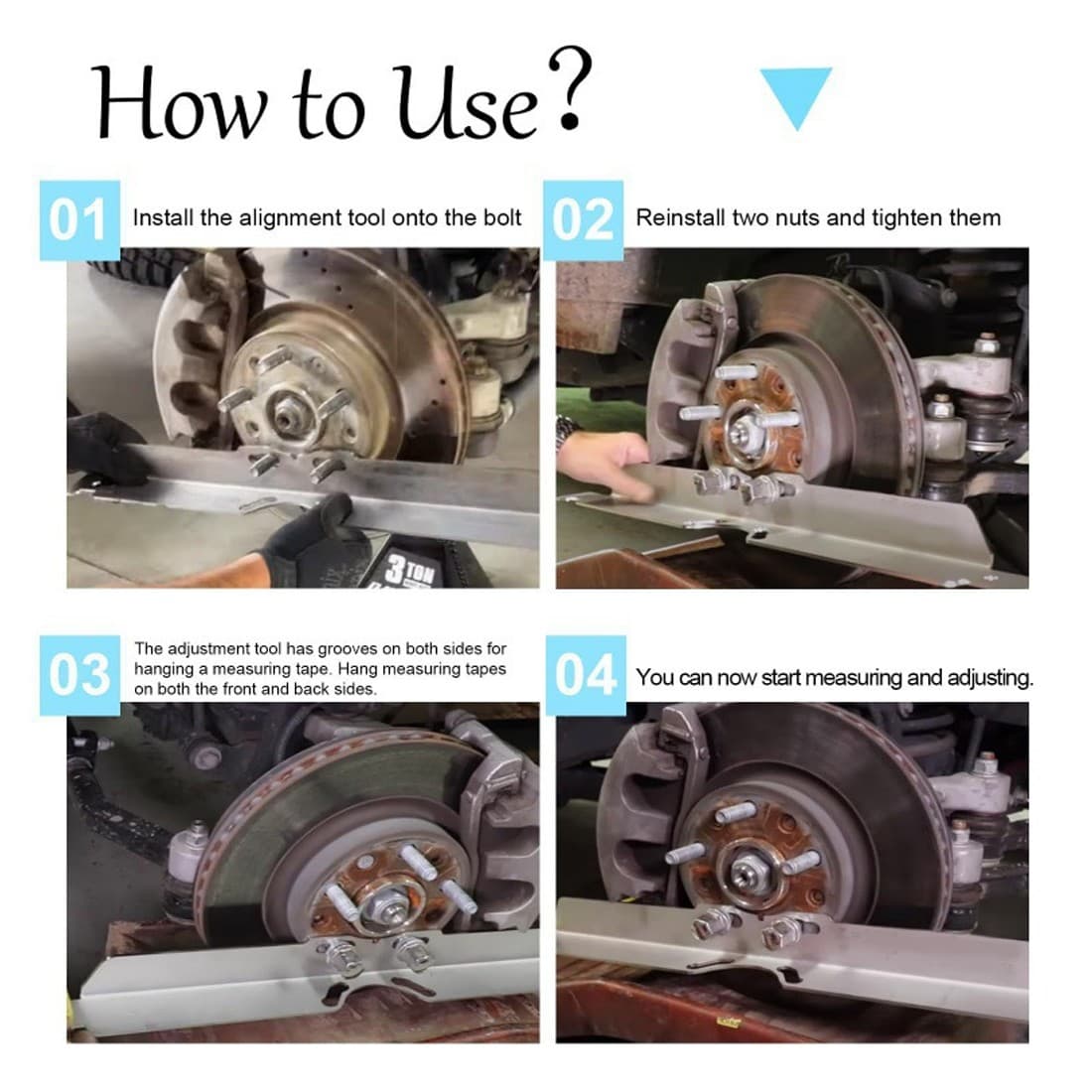 Wheel Alignment Toe Plates for Accurate Checks - image 2