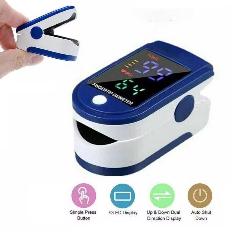 One-Button Finger Clip Oximeter for Easy Spot-Checks - image 3