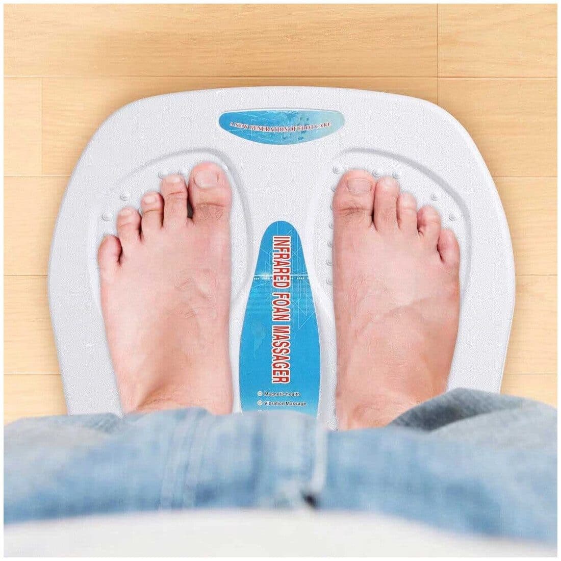 9-Mode Heated Vibration Massager for Feet and Legs - image 9
