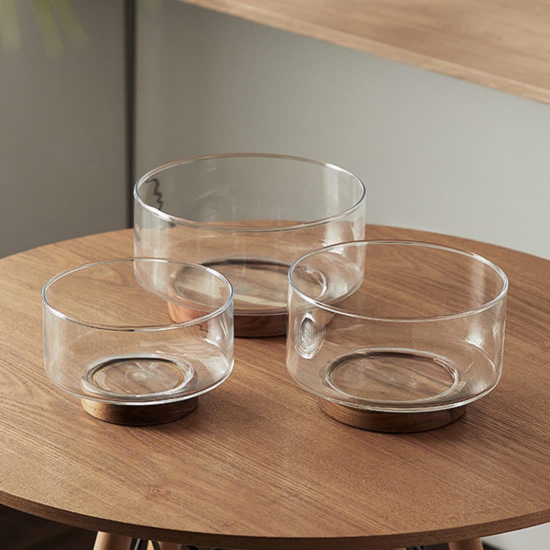 A Glass Bowl and Wooden Spoon Set for the Modern Table - image 5