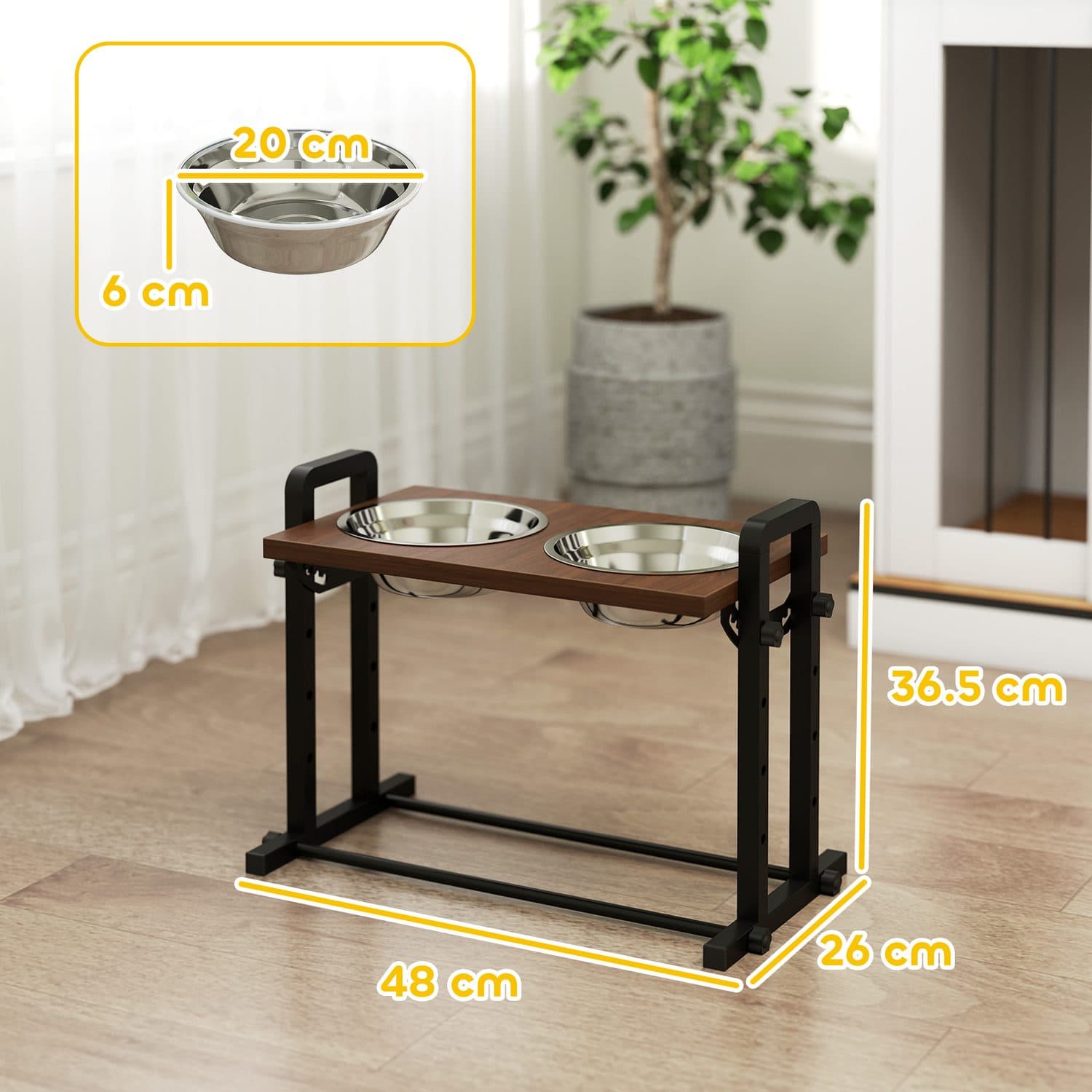 Keep Mealtimes Comfortable With a Height-Adjustable Dog Bowl Stand - image 5