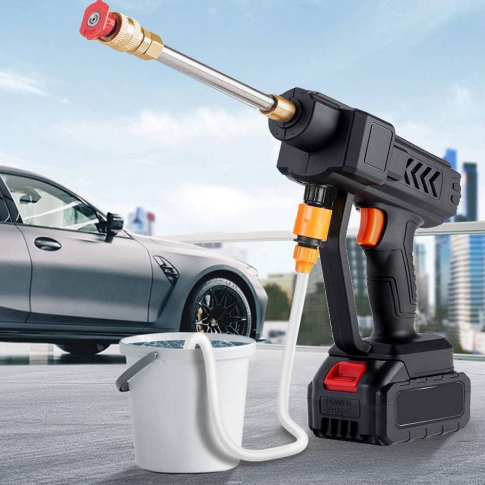 Portable Cordless Pressure Washer — 406PSI with 3 Nozzles - image 6