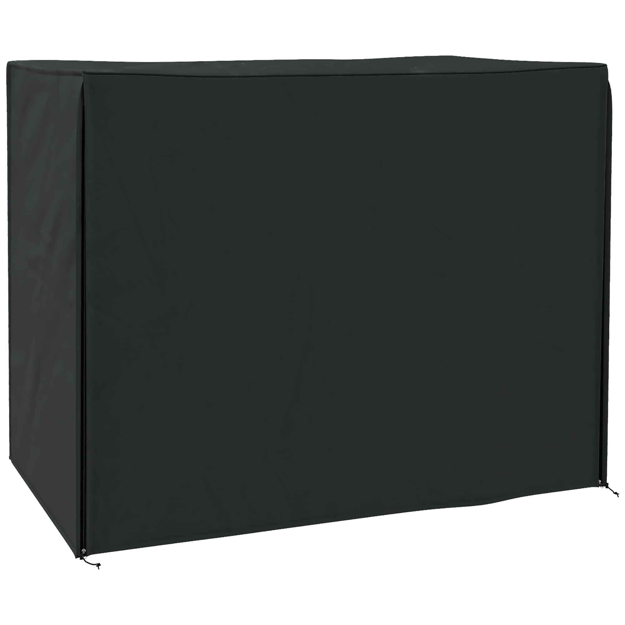 Black Swing Chair Cover for Three-Seater Frames - Black
