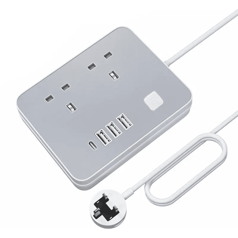 Two-Socket Extension Lead with USB Charging - image 4