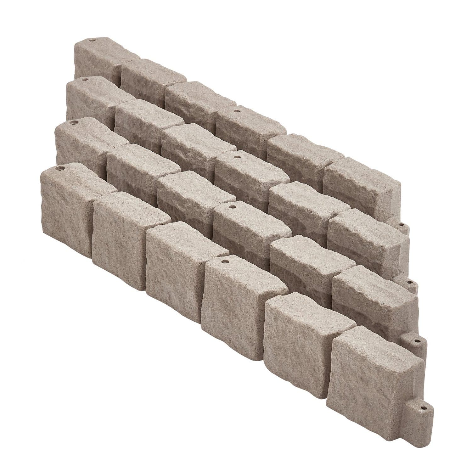 Flexible Faux Stone Lawn Edging for Garden Borders - Default