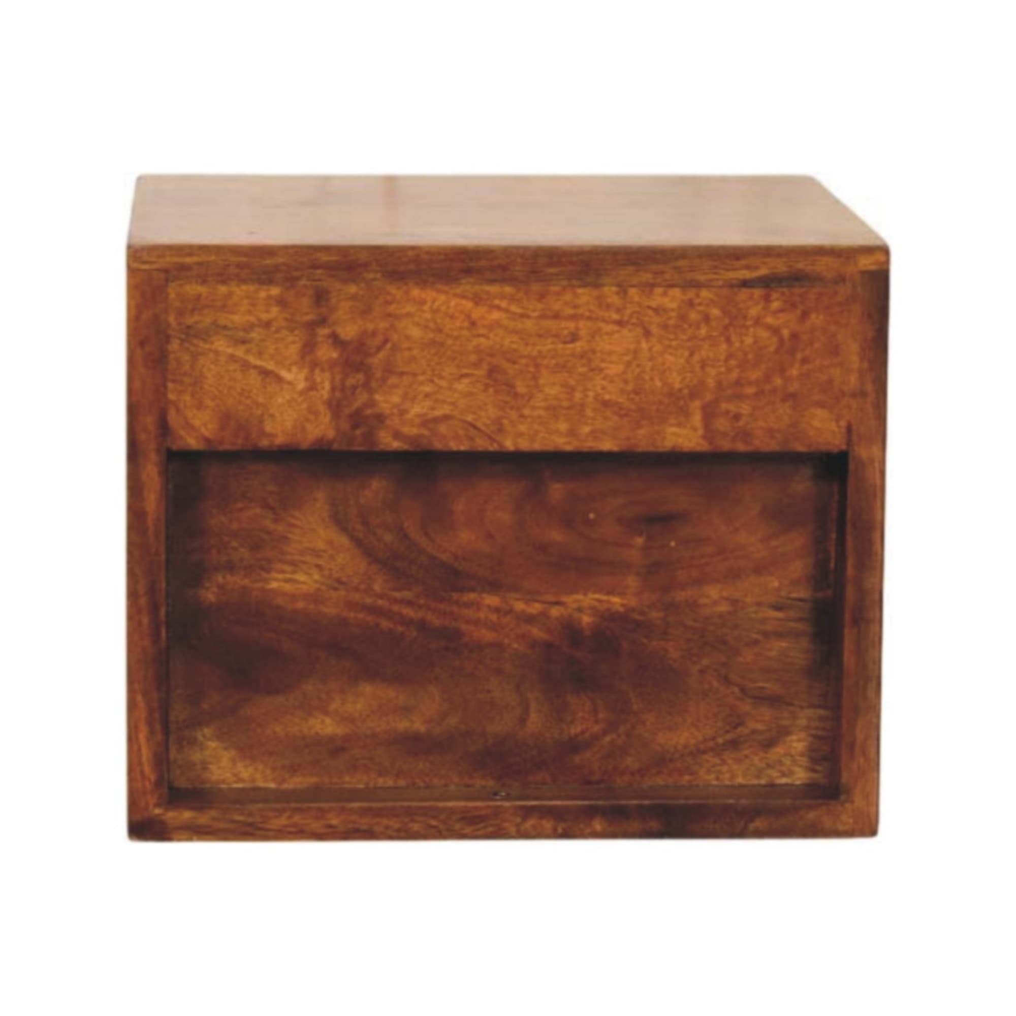 Solid Wood Floating Nightstand - image 3