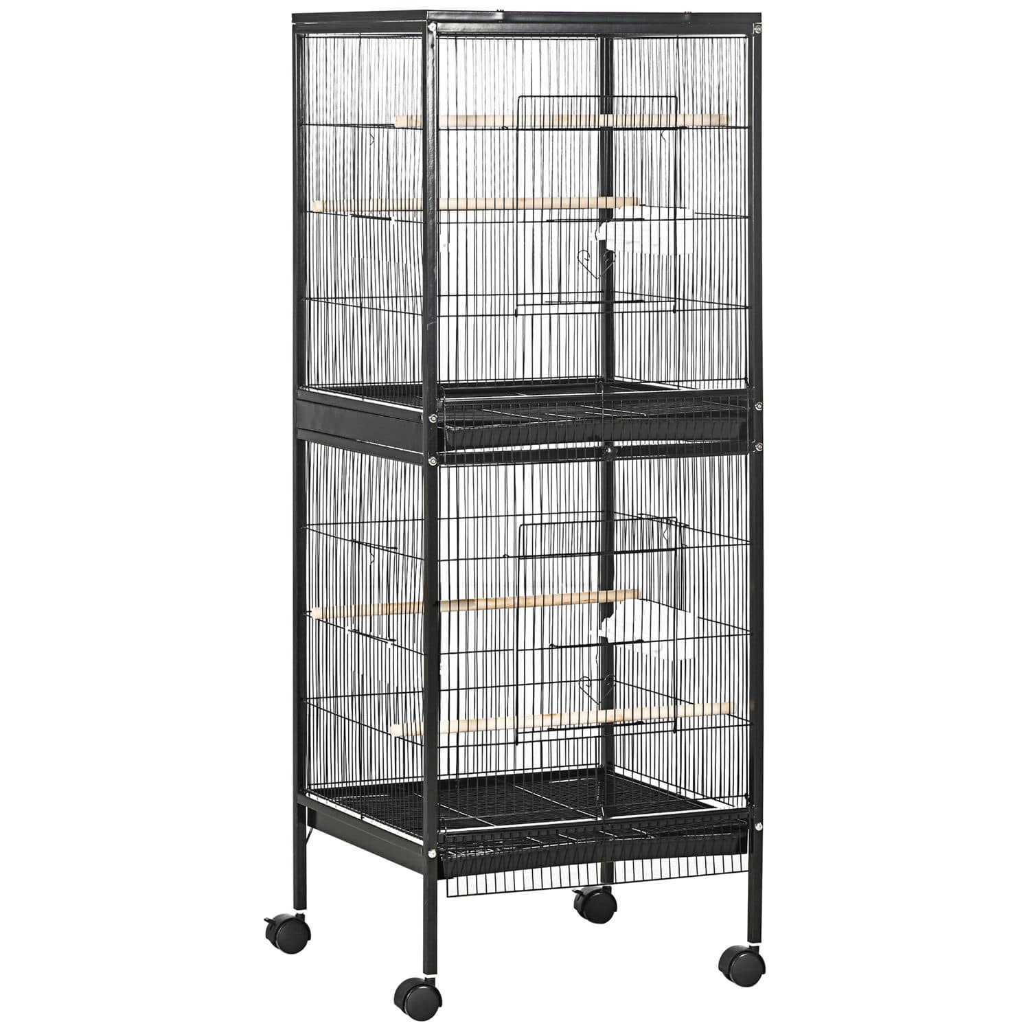 PawHut 2-in-1 Large Bird Aviary