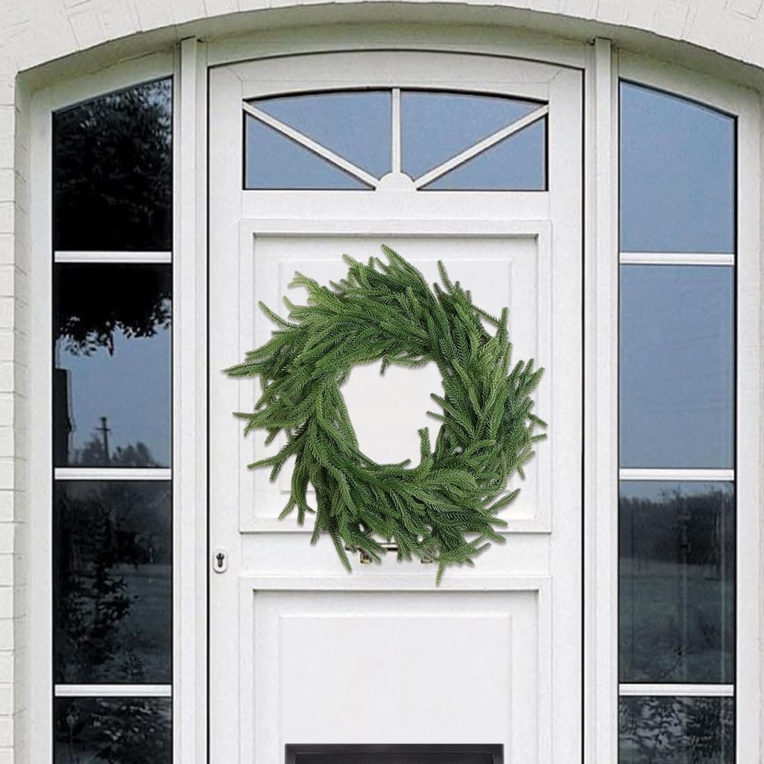 Realistic Norfolk Pine Garland for Festive Home Decor - image 5