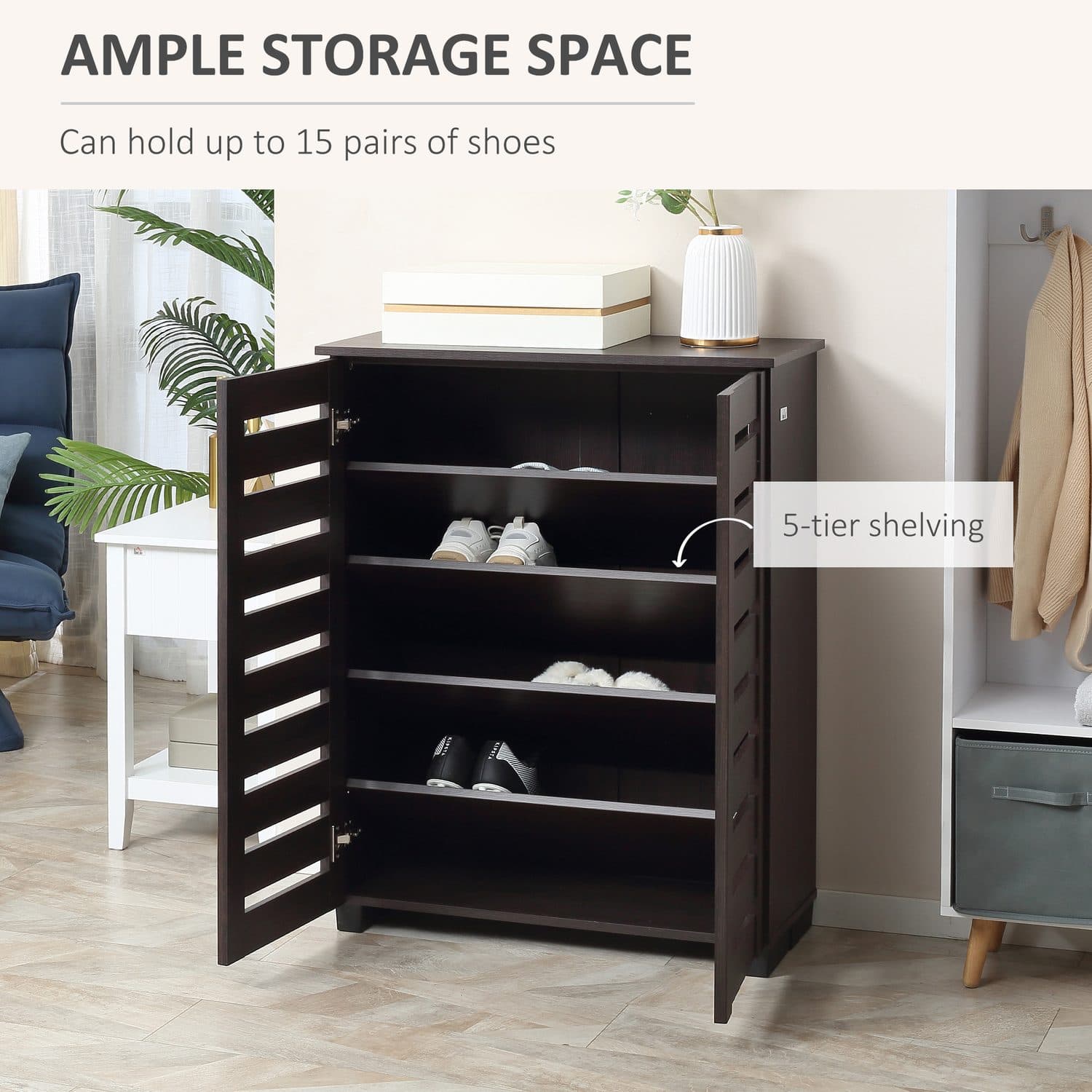 15-Pair Shoe Cabinet - image 5