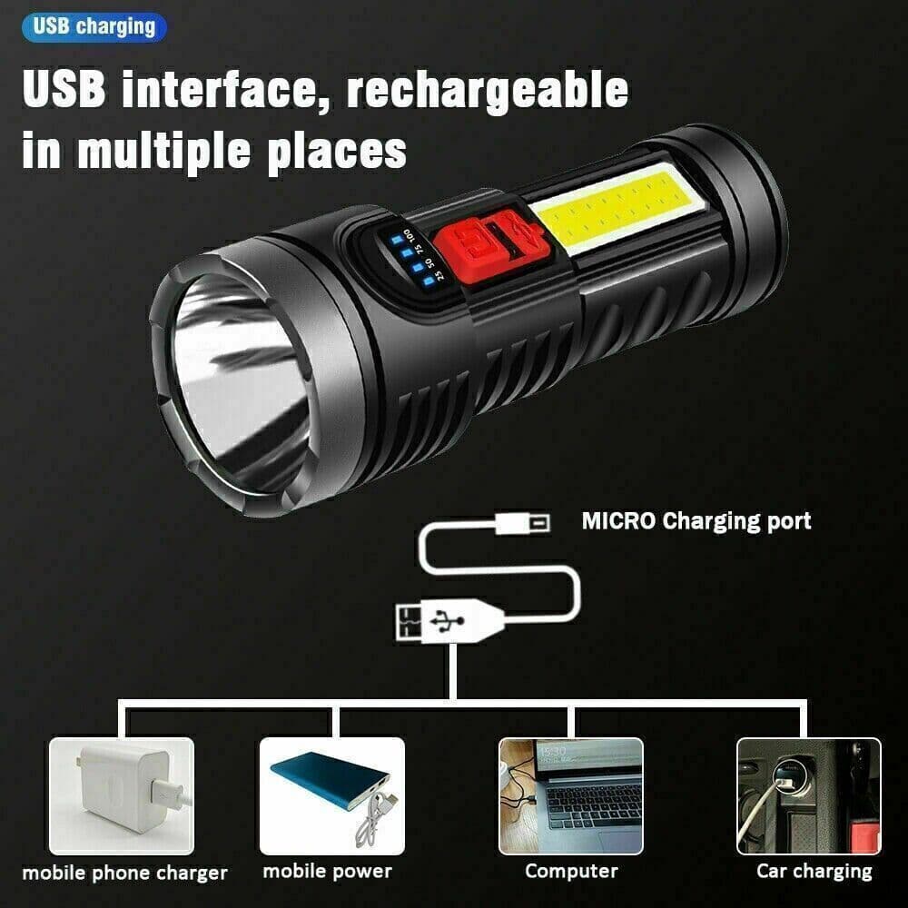 Rechargeable LED Torch for Camping and Outdoor Tasks - image 9