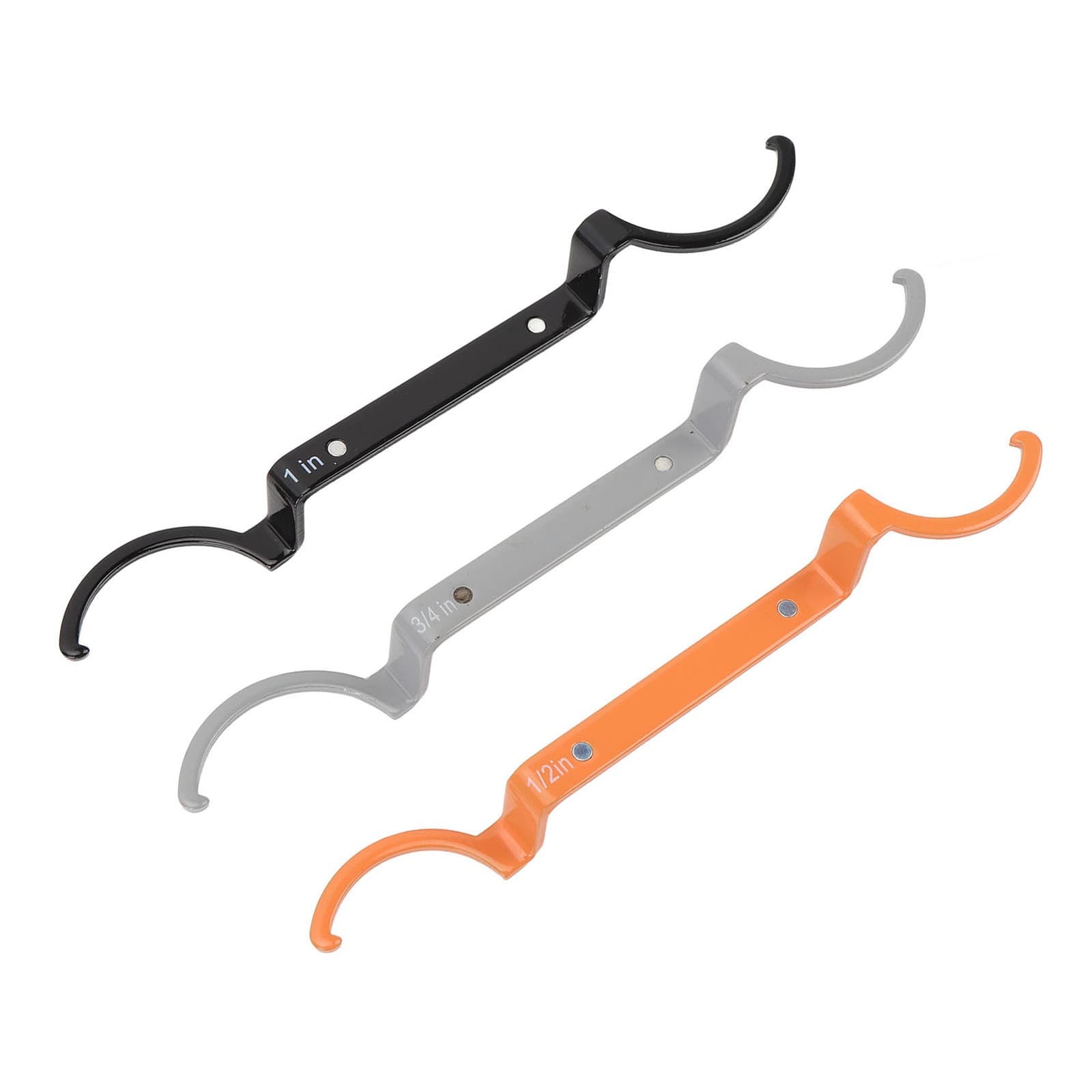 3 Piece Conduit Locknut Wrench Kit for Tight Spaces