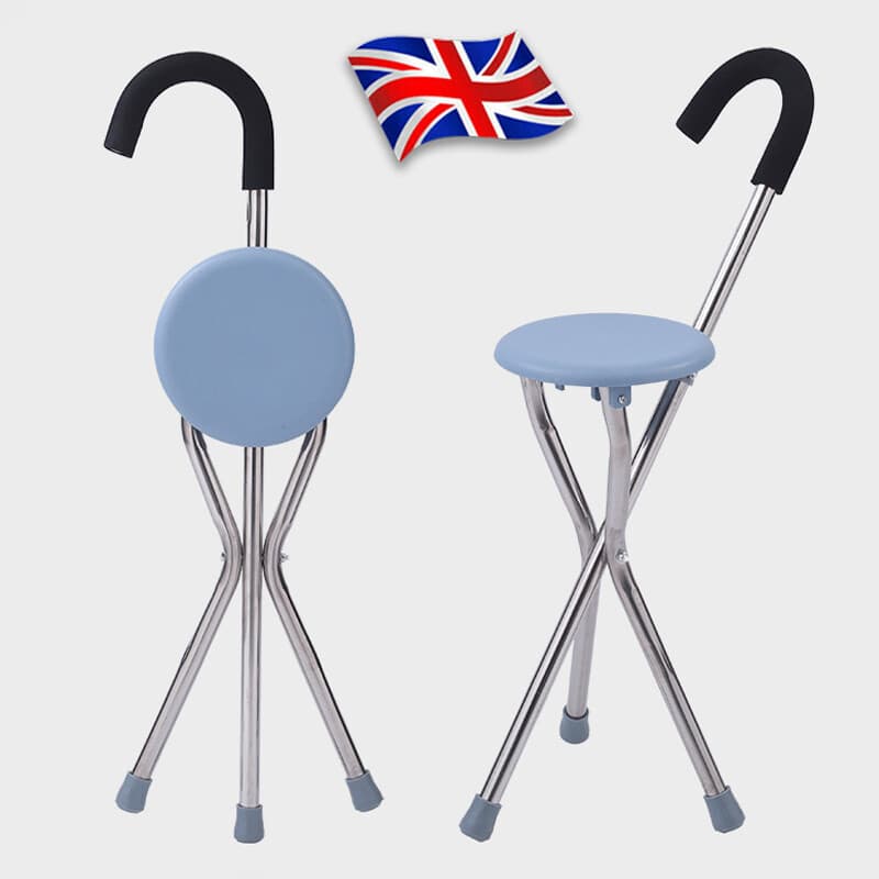 The walking stick that becomes a seat when you need one - image 7