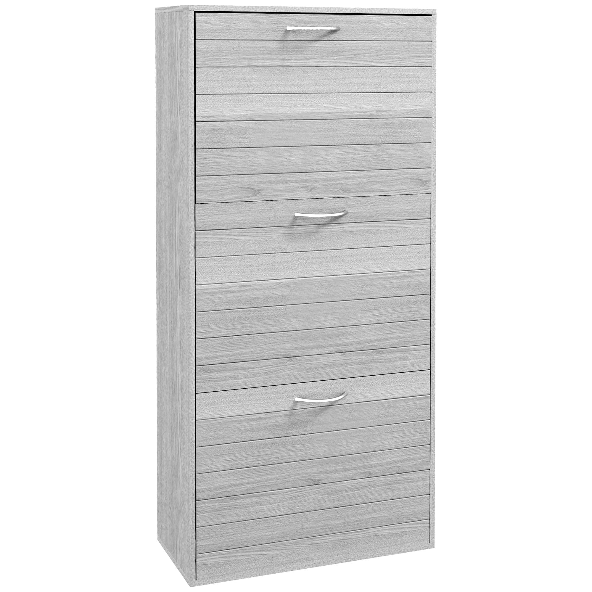 Slim 12-Pair Shoe Cabinet