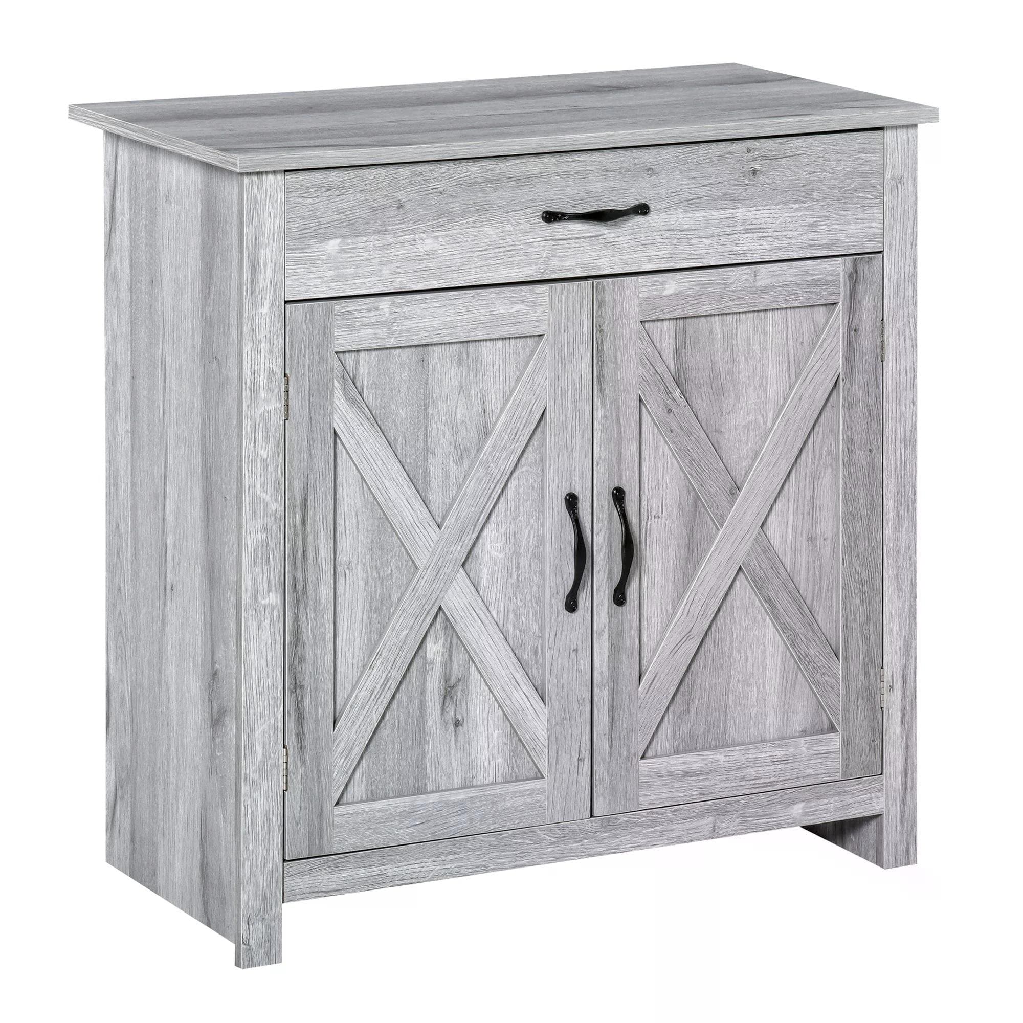 Grey Farmhouse Sideboard